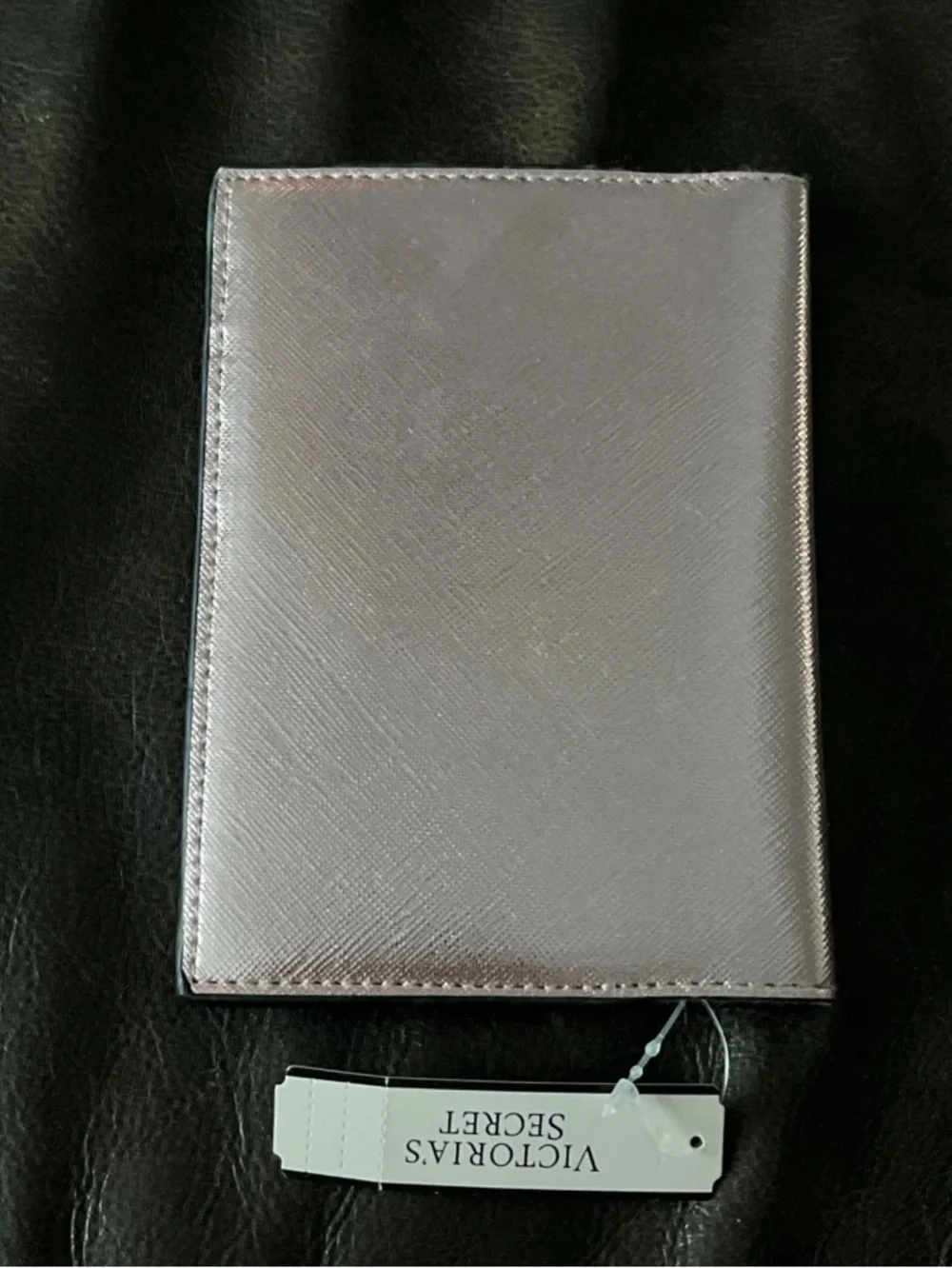 NWT Victoria's Secret VS Passport Credit ID Card Travel Holder Rose Gold Pink